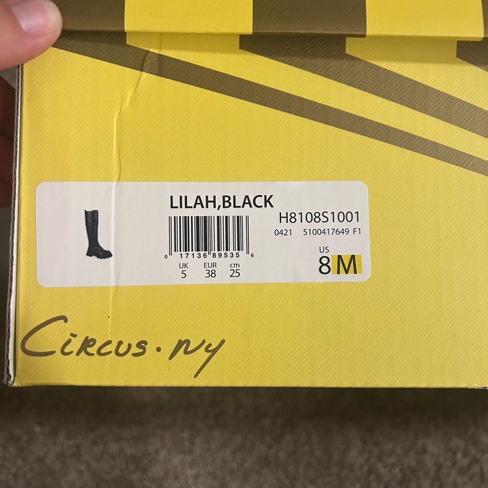 Circus NY Lilah Black Boots